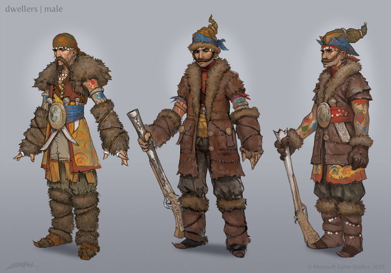 Illustration for article titled Fable's Concept Art is Like a Giant Storybook